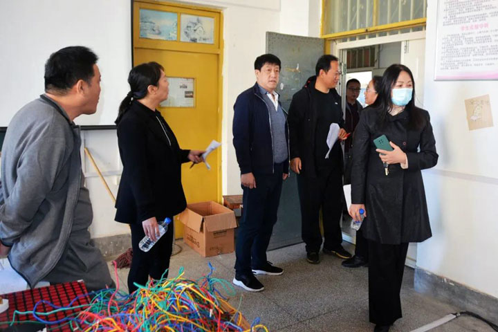 四平职业大学刘少昆校长到基层调研